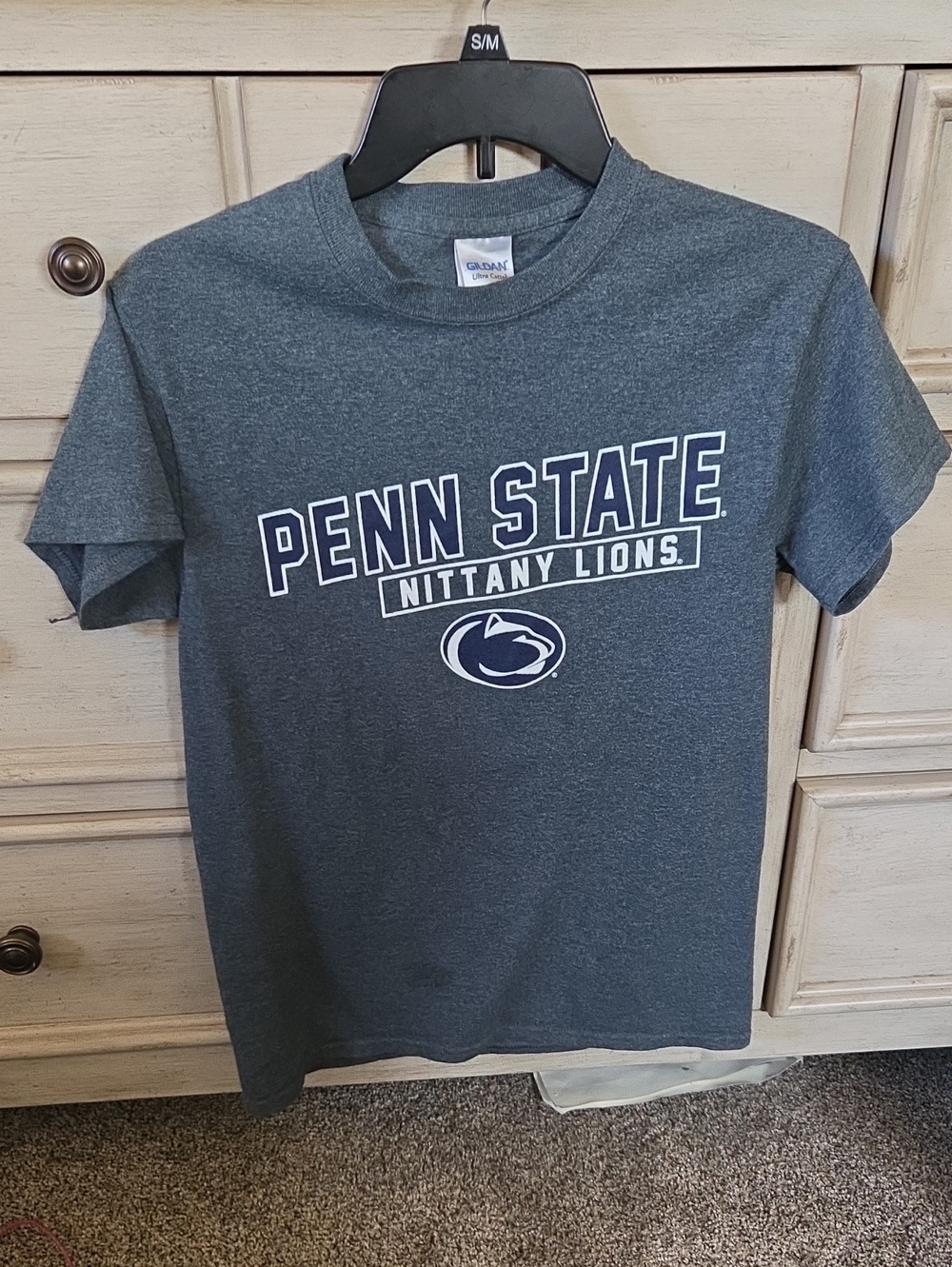 Gildan Penn State Nittany Lions Dark Heather Gray Tee